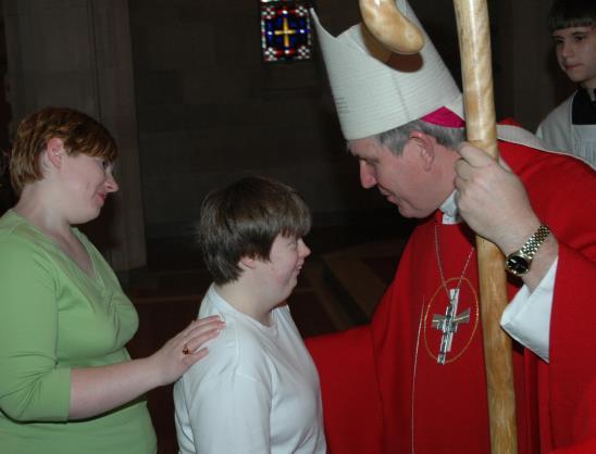 Ministry with Persons with Special Needs Sacrament of Confirmation, La Crosse Deanery Special Rel. Ed. Program What is the Purpose of the Ministry with Persons with Special Needs?