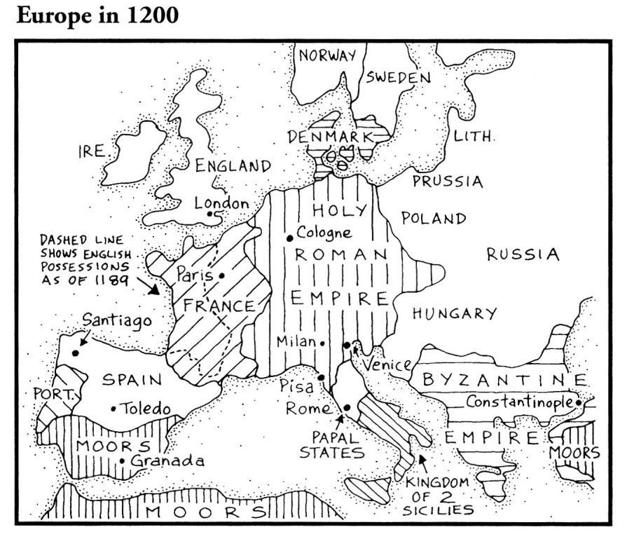 b. Between 1347-1351, it ravaged most of Europe. About 38 million people died in four years, roughly of the European population. c.