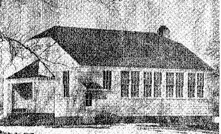 A new building recently [1940] was completed for Pleasant Ridge School and with the passing of the old