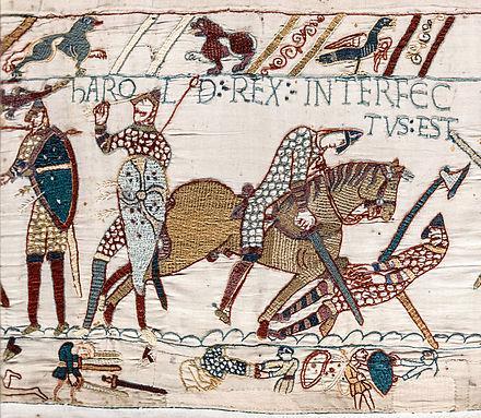 The Battle of Hastings and the Norman Invasion 8. The English fought defensively while the Norman s infantry and cavalry repeatedly charged their shield-wall.