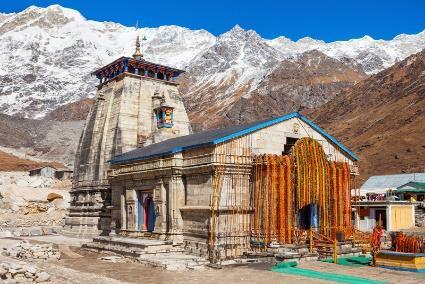 Kedarnath Temple The 1000 years old temple with a carved exterior is located in a courtyard protected by Nandi bull. This spot has great significance in the legendary Mahabharata epic.