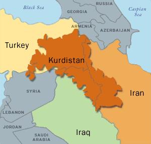 Where do the Kurds Live?