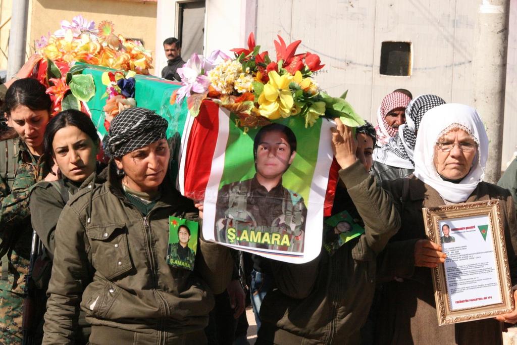 Funeral of a YPJ