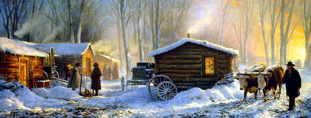 Winter Quarters housed almost 4,000 Latter-day Saints by December 1846.