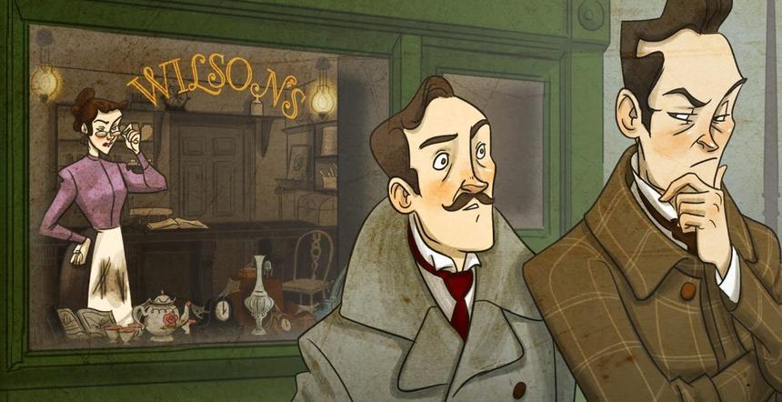 After Spaulding and Holmes finish talking, Holmes tells Watson that he believes that Spaulding is the fourth-smartest man in London.