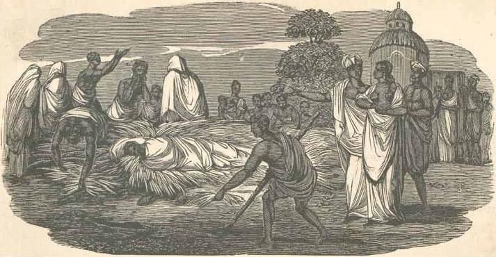 1829 December: In India, the council of Lord William Bentinek abolished suttee, the practice of throwing widows alive onto the funeral bonfires of the bodies of their dead husbands.