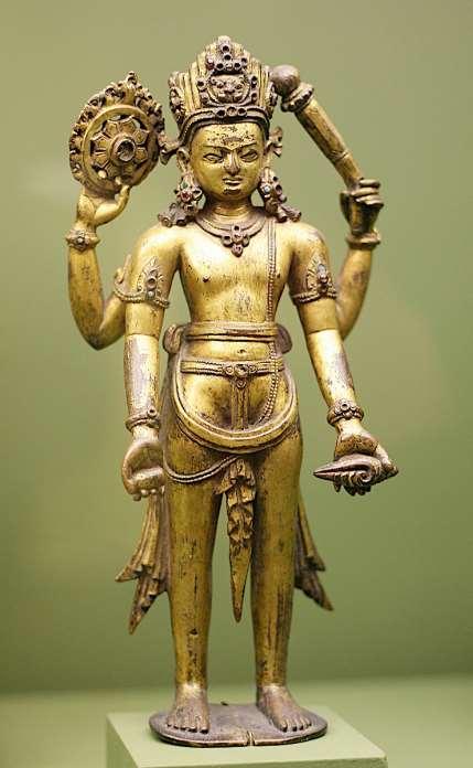 Vishnu cont The Sudarshana Chakra is a