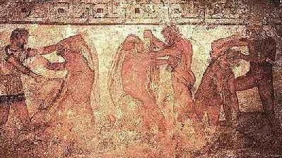 Fall of the Etruscans Around 509 B.C.