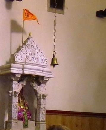 You will find bells in every Hindu mandir.