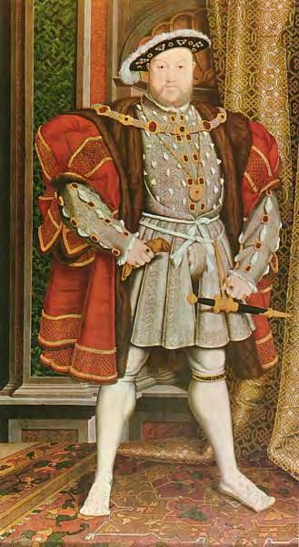 While the Peasant s War raged in the HRE, the English King Henry VIII had a problem.