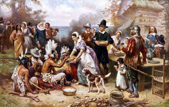 The First Thanksgiving Two eyewitness accounts of the first Thanksgiving in 1621, Plymouth Rock (in modern spelling) From Edward Winslow: "Our harvest being gotten in, our governor sent four men on