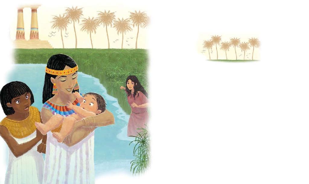 Moses and the princess EXODU S 2: 1-10 By the time Joseph and the old king had died, there were thousands of Abraham s descendants living in Egypt.