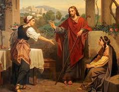 But Martha was distracted with much serving, and she approached Him and said, Lord, do You not care that my sister has left me to serve alone? Therefore tell her to help me.