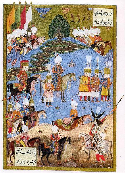 Suleiman with Army, 1554