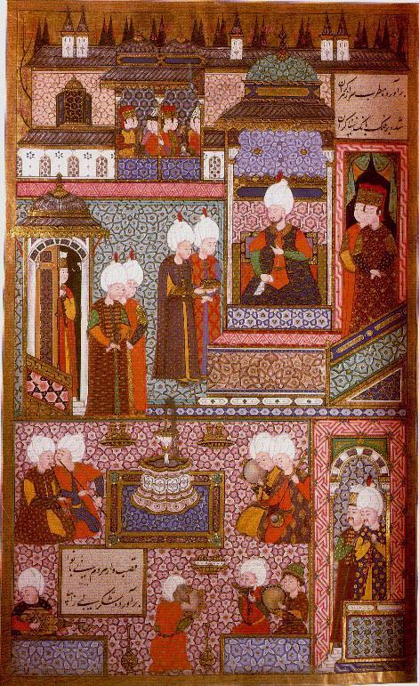Suleiman receives his