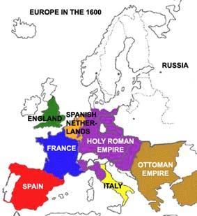 Amy Perez iii. Spain 1. Ferdinand of Aragon and Isabella of Castile (joined kingdoms) 2. Took Granada (defeated the Moors, 1492) iv. The Holy Roman Empire 1. German, Italian, and Slav Lands 2.