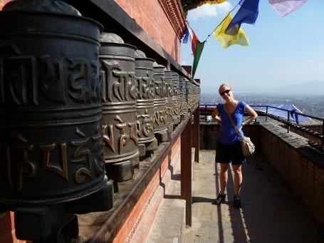 To compare, we will visit the Pashupatinath Temple, one of the most sacred Hindu shrines in the world. The richly-ornamented pagoda houses the sacred linga of Lord Shiva.
