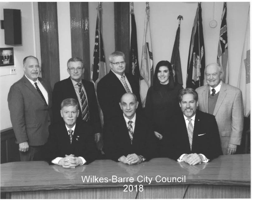 COUNCIL CHAMBERS, FOURTH FLOOR, CITY HALL AT 6:00 PM. District Councilperson Phone Number Email A Mike Belusko 570.820.7060 mbelusko@wilkes-barre.pa.us E B Tony Brooks 570.
