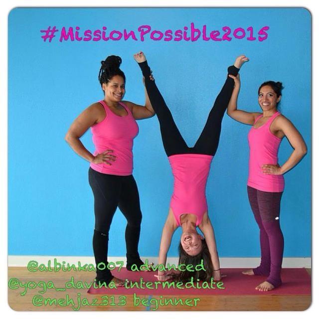 Snap, post, tag #missionpossible2015 & our sponsors @yogaonehouston and @onelovejuicebar to win prizes every week of 40 Days to Personal Revolution!! Cuteness alert!