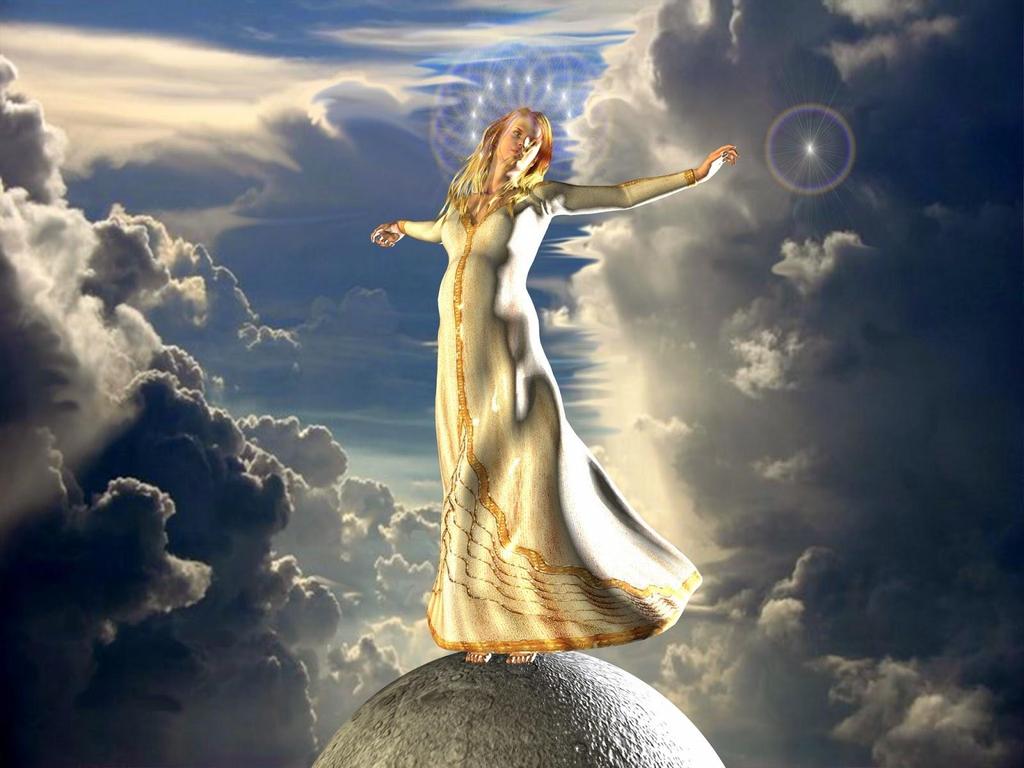 WOMAN CLOTHED WITH THE SUN By Mike Taylor And there appeared a great wonder in heaven; a woman clothed with the sun, and the moon under her feet, and upon her head a crown of twelve stars:
