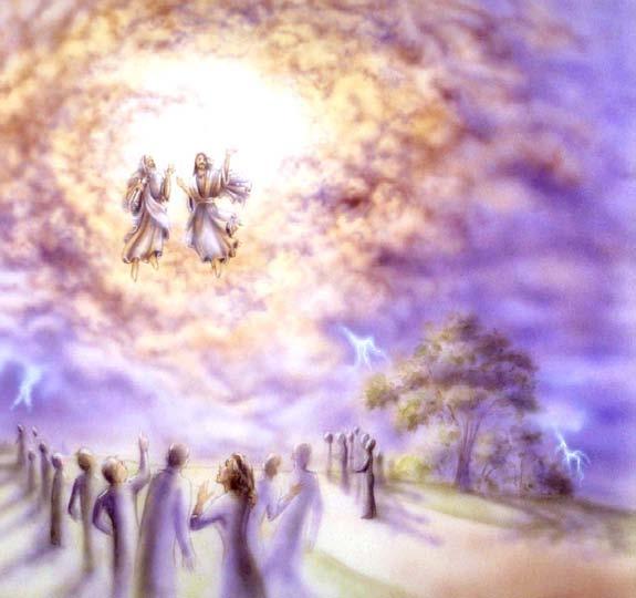 And they heard a loud voice from heaven saying to them, Come up here. And they went up into heaven in the cloud, and their enemies beheld them.