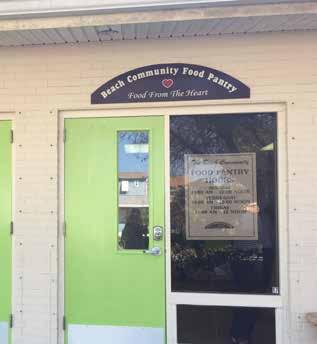 Myers Transportation Rocks Beach Community Food Pantry. Outreach program.