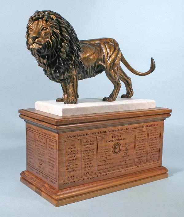 Bronze Sculptures My Lion Of Judah composition is also available in various sizes to meet different needs, including public display, personal