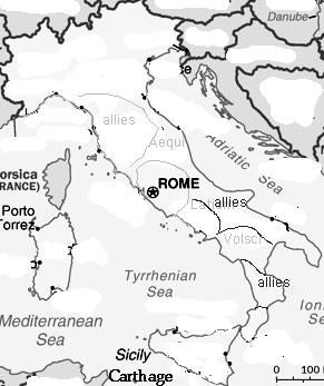 The Roman Republic Rome constantly faced threats from its neighbors To protect the Republic, Rome either