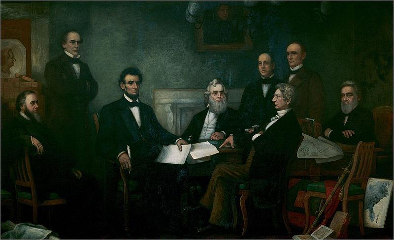 Lincoln and His Cabinet at the
