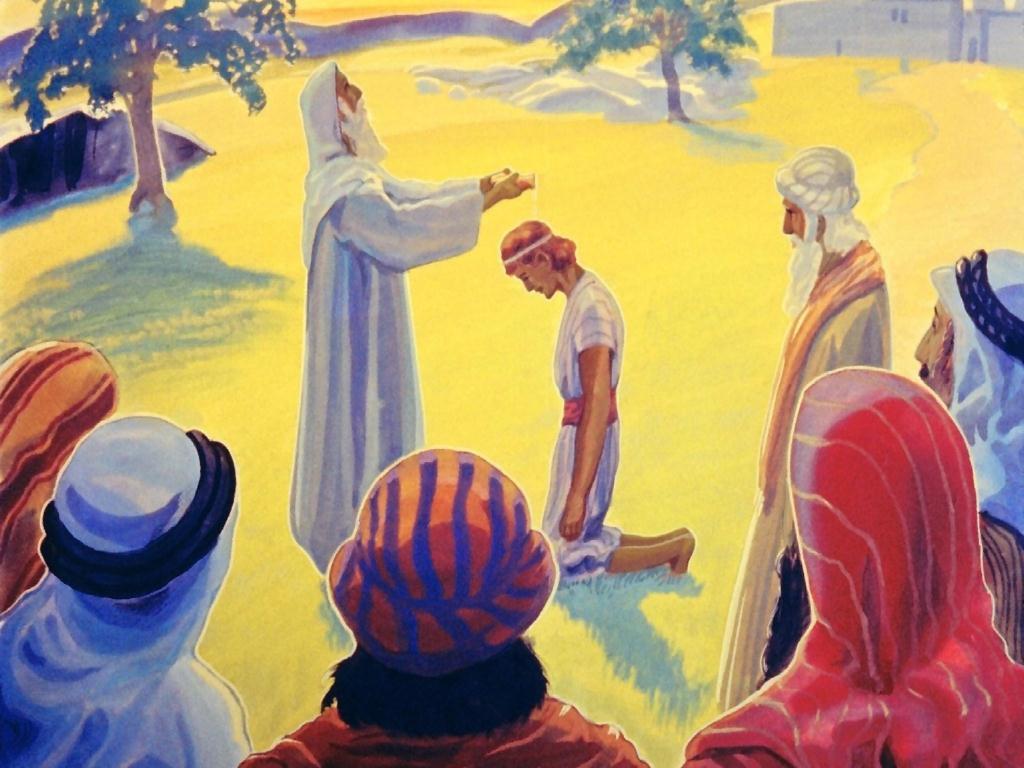 The prophet Samuel met all of David s brothers.