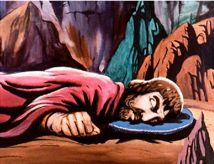 And he chose a cave to sleep in the very cave that David and his men were hiding in. Imagine such a thing!