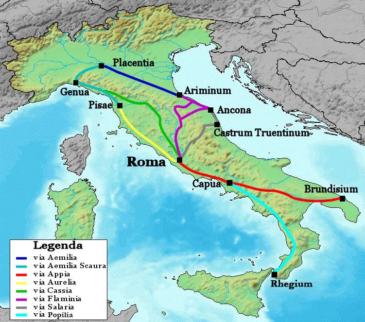 Controlling the Roman Empire There is an old expression, "All roads lead to Rome." In ancient Rome, Rome was the heart of the empire.