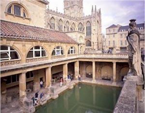 Romans liked to bathe a lot, they considered themselves very clean people and they build splendid bath houses.