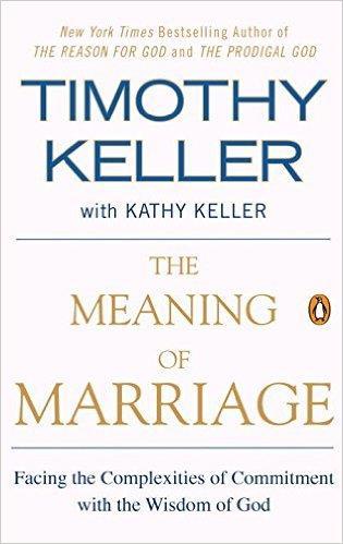 As you know, throughout this series we been pursuing the text in conversation with Tim and Kathy Keller's book: The Meaning of Marriage, and I just want to remind you that it's still a good time to