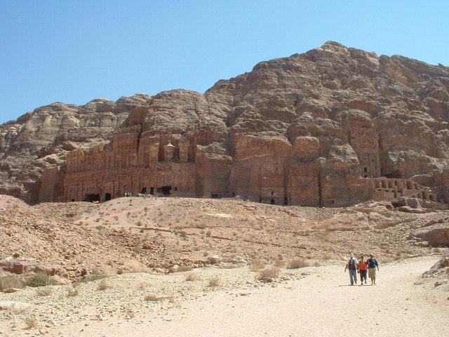 Urn tomb façade in Petra/Sela Photo by Dana
