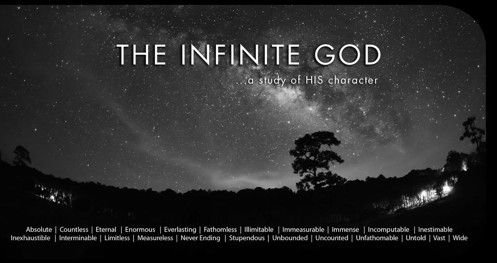 THE SERVANTHOOD OF GOD INTRODUCTION The Infinite God, Master of the universe, is a Servant. What a phenomenal contradiction!