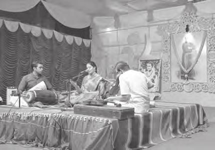 The daily programmes were held in the evenings, beginning with Bhajans, followed by speeches by monks and others and cultural programmes.