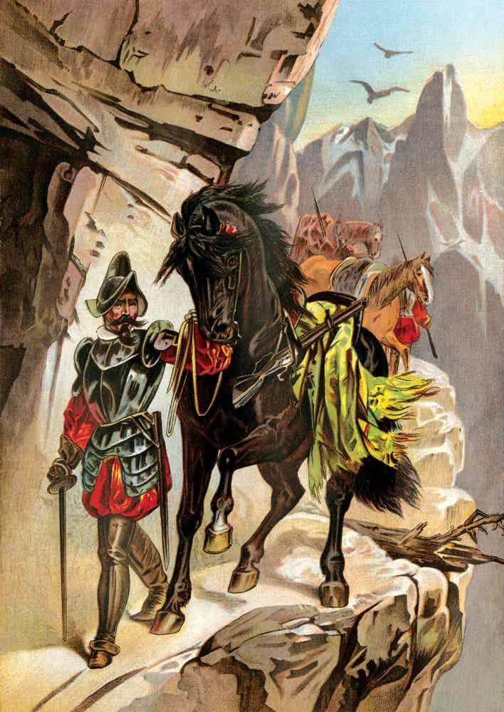 P L A C A R D I Atlantic Empires Francisco Pizarro led his army through the Andes to conquer the Inca