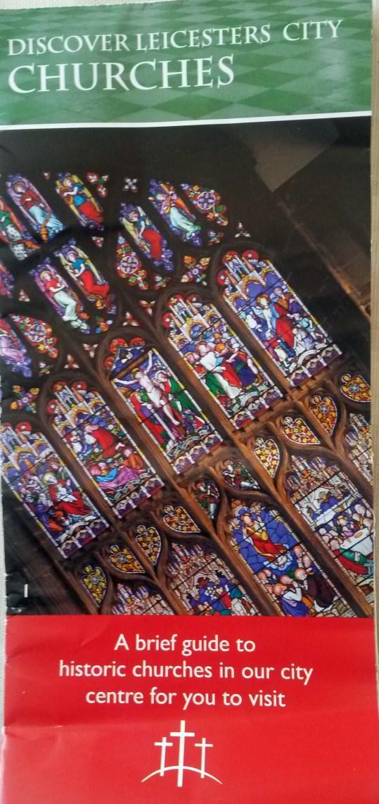 OUR HISTORY We are well-featured in a new leaflet Discover Leicester City Churches. This took a panel of 10 one year to complete.