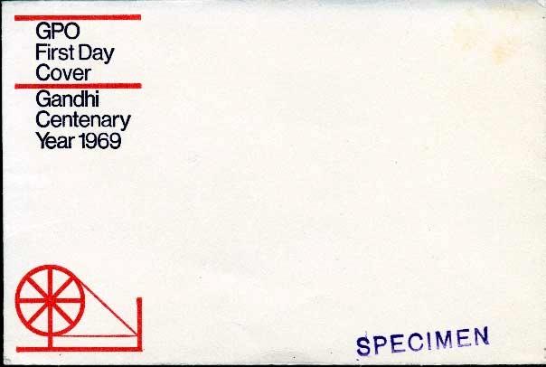 official FDC from the UK in 1969.