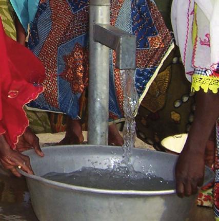 communities in need of clean water across Africa. p.