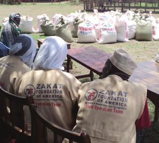 ZF fought the spread of malaria in Uganda by distributing long-lasting insecticide treated mosquito nets.