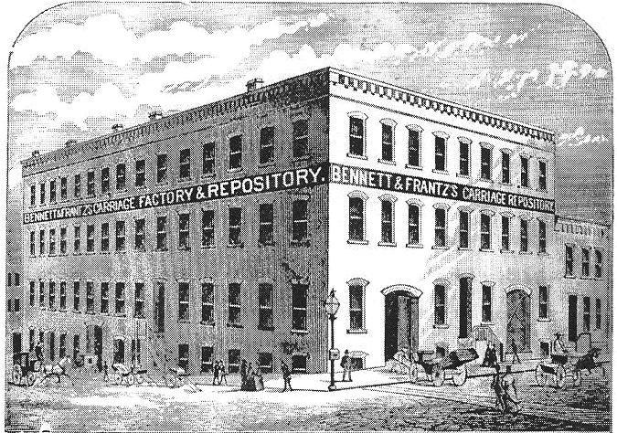 Page 9 Historic images View of building soon after