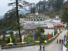 The pass is also marked by 108 stupas dedicated to world peace by Her Majesty the Queen of Bhutan, Ashi Dorji Wangmo Wangchuck.