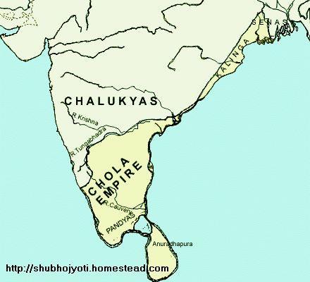 Southern Kingdoms: Hindu states Chola Kingdom (850-1267) expanded because of sea trade, dominated South China Sea and
