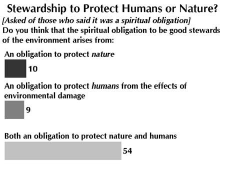 It is clear that as believers worked through arguments about a spiritual obligation to be good stewards of the environment, they grew more inclined to endorse the idea of a spiritual obligation to