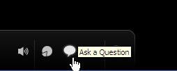 the question icon in the