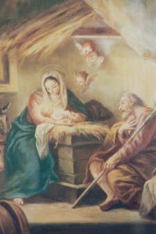 (Luke 1:39-45) Spiritual Fruit: Love of Neighbor The Third Joyful Mystery THE NATIVITY The time came for her to have a child, and she gave birth