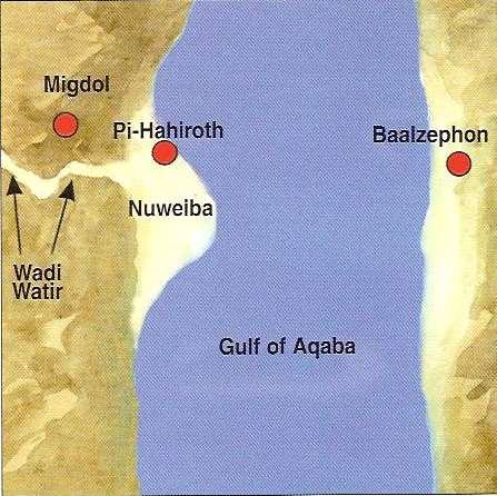 10. Where was Baalzephon?