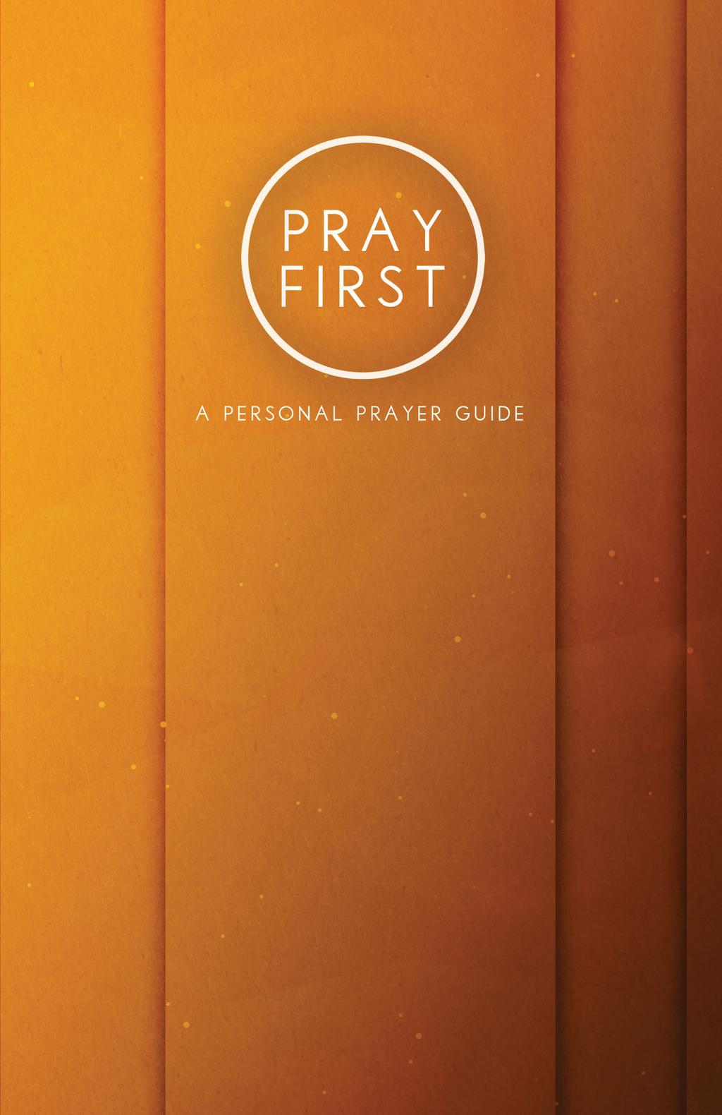 Please enjoy this simple, yet outstanding prayer guide to help you draw closer to God, establish a